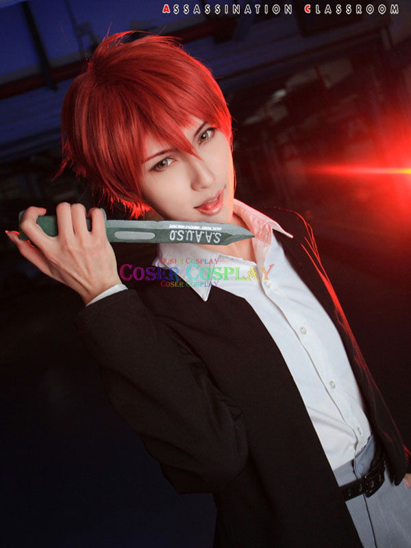 Assassination Classroom Akabane Karma Cosplay Costume 2111